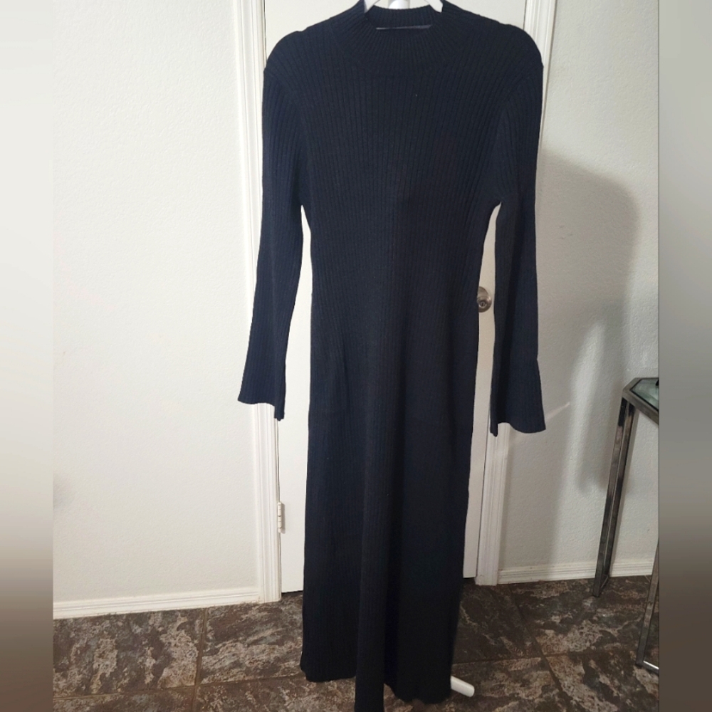 Plus Ribbed Fitted Dress Size 2x